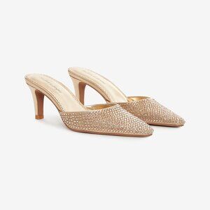For Love & Lemons Cleo Mule Heel 41 / Gold